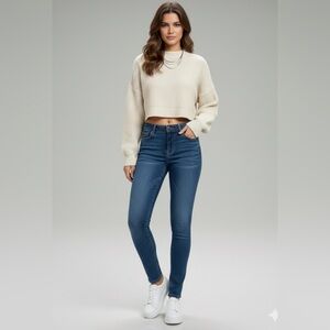 Indigo Rein Women's Blue Skinny Jeans